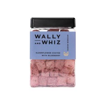 Wally and Whiz Elderflower with Blueberry / Holunder mit Blaubeere, veganes Weingummi, 240g